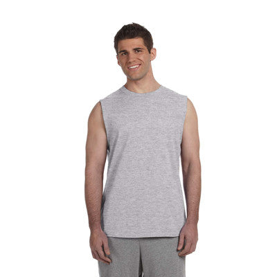 Gildan Adult Ultra Cotton Sleeveless T-Shirt - EZ Corporate Clothing
 - 5