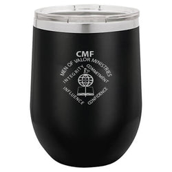 Personalized 12 Oz. Vacuum Insulated Stemless Wine Travel Mug/Tumbler - Polar Camel LTM850 - LZR