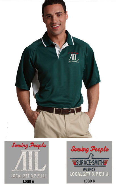 Charles River Men's Color Blocked Wicking Polo - AIL - EZ Corporate Clothing
 - 1