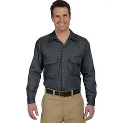 Dickies Mens 5.2oz Long-Sleeve Work Shirt - EZ Corporate Clothing
 - 3
