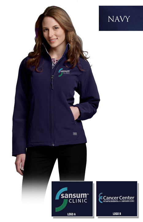 Sansum Clinic Charles River Ladies Soft Shell Jacket - EZ Corporate Clothing
 - 2