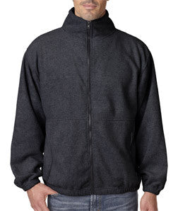 UltraClub Mens Iceberg Fleece Full-Zip Jacket - EZ Corporate Clothing
 - 3