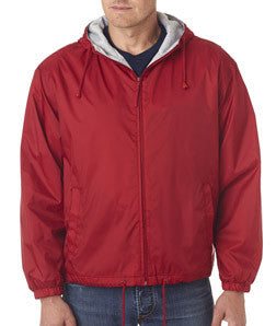 UltraClub Fleece-Lined Hooded Jacket - EZ Corporate Clothing
 - 6