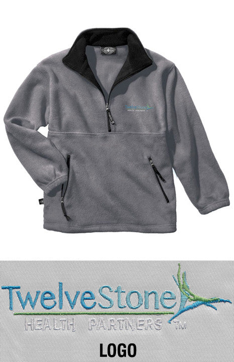 Charles River Adirondack Fleece Pullover - TwelveStone Health Partners Company Store