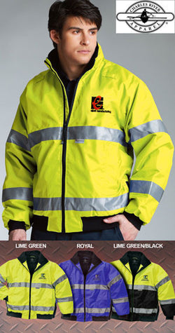 Charles River Signal Hi-Vis Jacket - EZ Corporate Clothing
 - 2