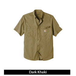 Carhartt Solid Short-Sleeve Button-Down Shirt