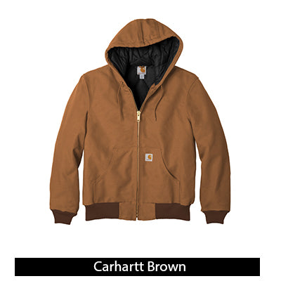 Carhartt Quilted Flannel-Lined Duck Active Jacket, Tall