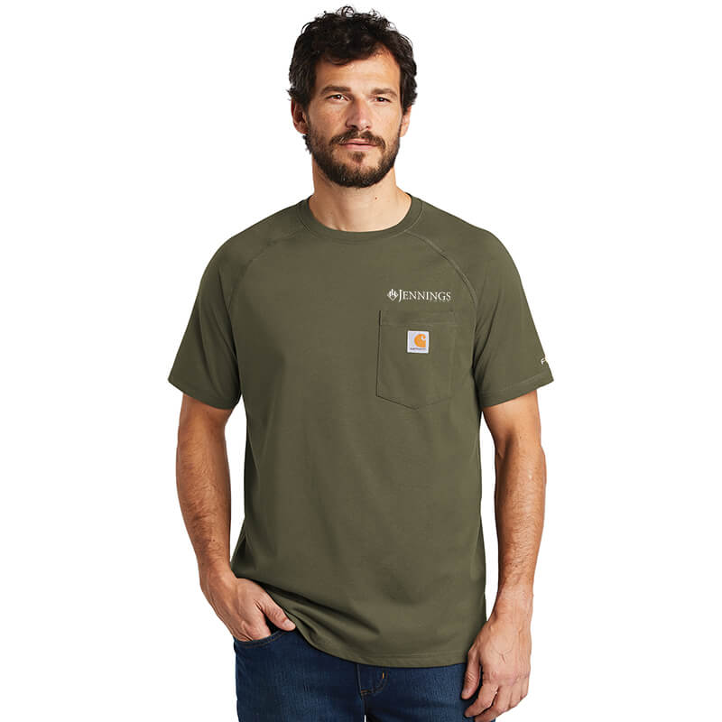 Carhartt Moisture-Wicking Sleeve Pocket T-Shirt