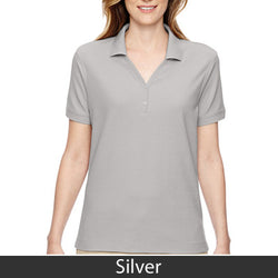 Devon & Jones Ladies Pima Pique Short-Sleeve Y-Collar Polo - EZ Corporate Clothing
 - 17