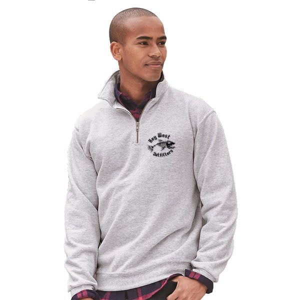 トップス 24AW CONCEPT LOGO EMBROIDERY SWEAT TOP Jerzees Super Sweats 1/4-Zip Pullover with Custom Logo