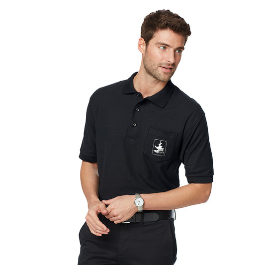 Port Authority Silk Touch Pique Knit Sport Shirt with Pocket