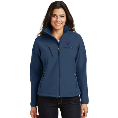 Port Authority Ladies Textured Soft Shell Jacket