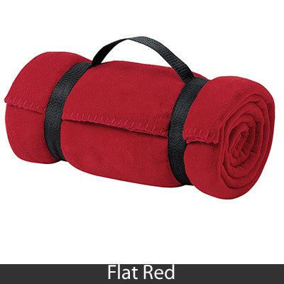 Port Authority Embroidered Fleece Blanket with Strap