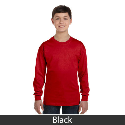Gildan Youth Heavy Cotton Long-Sleeve T-Shirt - EZ Corporate Clothing
 - 10