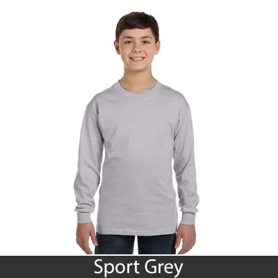 Gildan Youth Heavy Cotton Long-Sleeve T-Shirt - EZ Corporate Clothing
 - 12