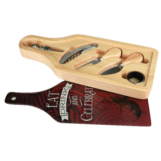 Wine and Cheese 6-Piece Set- LZR