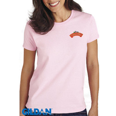 Gildan Ladies Ultra Cotton T-Shirt with Embroidery - EZ Corporate Clothing
 - 1
