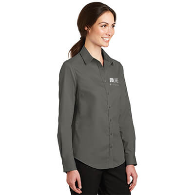 Port Authority Ladies SuperPro Twill Shirt - Biocare Medical Company Store