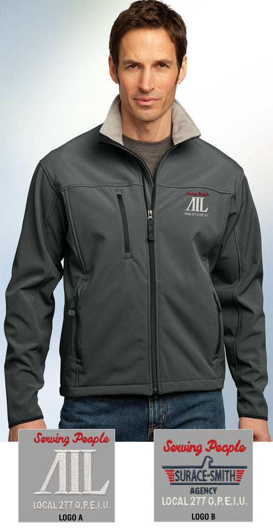 Port Authority Men's Glacier Soft Shell Jacket - AIL - EZ Corporate Clothing
 - 1