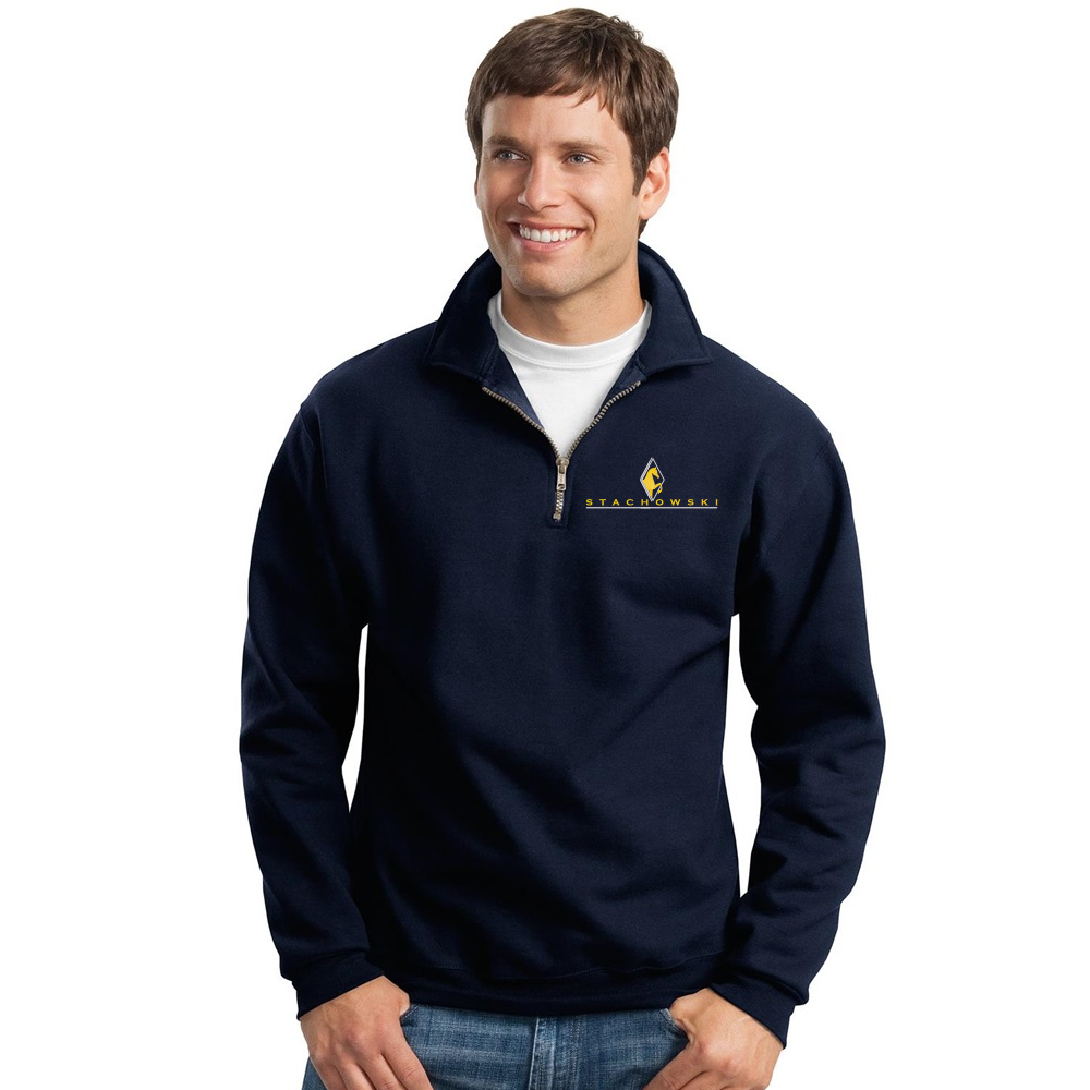 Jerzees Super Sweats 1/4-Zip Pullover with Cadet Collar - Stachowski Farms Company Store