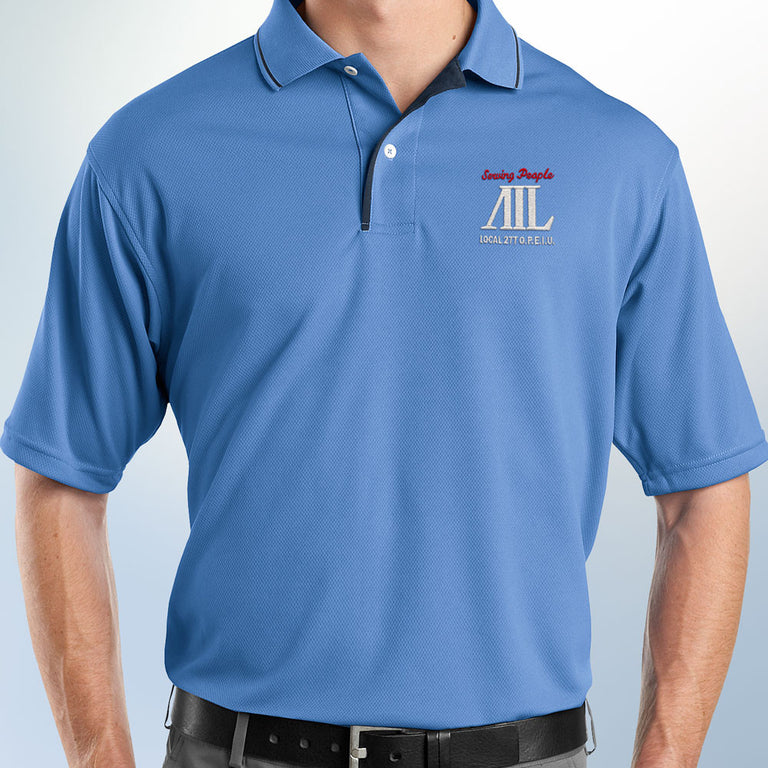 Sport-Tek Men's Dri-Mesh Polo with Tipped Collar & Piping - AIL - EZ Corporate Clothing
 - 1