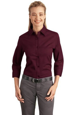 Port Authority Easy Care Ladies 3/4-Sleeve - EZ Corporate Clothing
 - 3