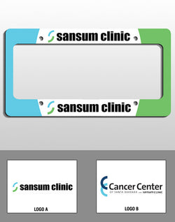 Sansum Clinic License Plate Frame - EZ Corporate Clothing
 - 2