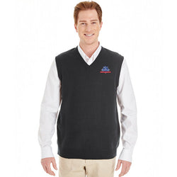 Harriton Men's Pilbloc V-Neck Sweater Vest