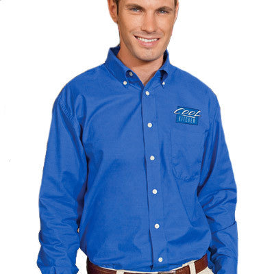 Custom Men's Dress Shirts with Logo for Staff Custom Men's Dress Shirts with Logo for Staff