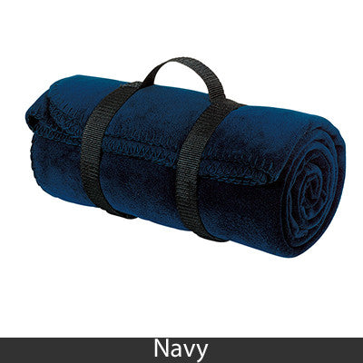 Port Authority Embroidered Fleece Blanket with Strap