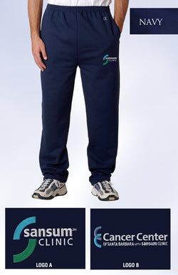 Sansum Clinic Champion Open Bottom Sweatpants - EZ Corporate Clothing
 - 2
