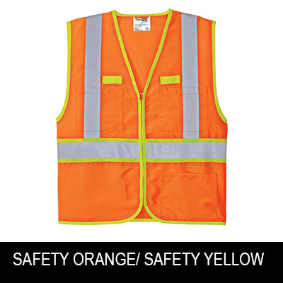 CornerStone Two-Tone Safety Vest, ANSI 107 Class 2