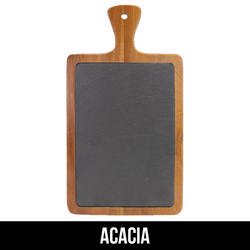 Acacia Wood/Slate Cutting Board - LZR