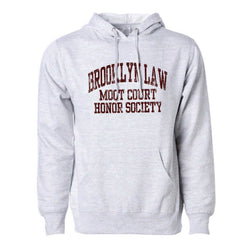 Independent Trading Co. Hooded Sweatshirt, Full Front Design - Brooklyn Law School Company Store