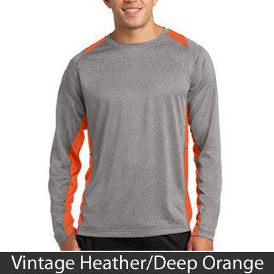 Long Sleeve Heather Colorblock Contender Tee - Clean Energy Collective - EZ Corporate Clothing
 - 4