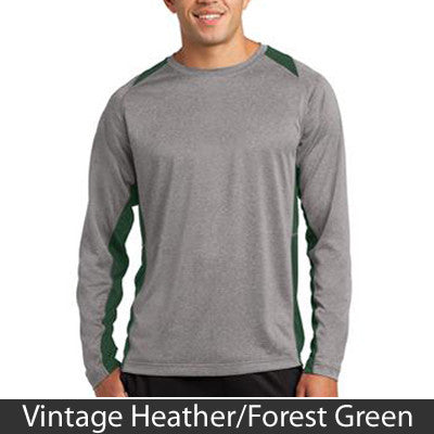 Long Sleeve Heather Colorblock Contender Tee - Clean Energy Collective - EZ Corporate Clothing
 - 5