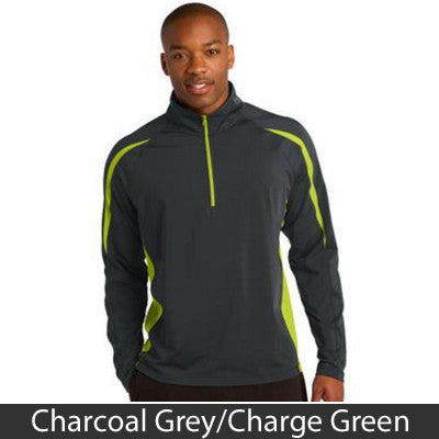 Sport-Tek Stretch 1/2-Zip Colorblock Pullover - Clean Energy Collective - EZ Corporate Clothing
 - 4