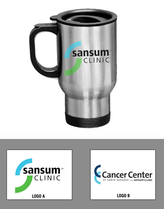 Sansum Clinic Travel Mug - EZ Corporate Clothing
 - 2