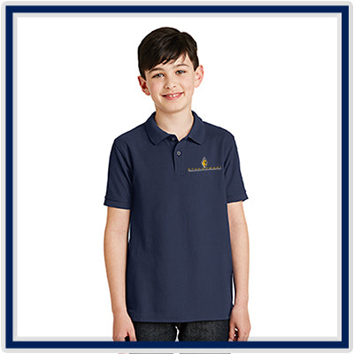 Port Authority Youth Silk Touch Polo - Stachowski Farms Company Store