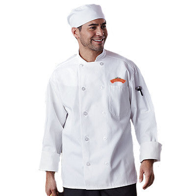 Classic Chef Coat with Mesh - EZ Corporate Clothing
 - 1