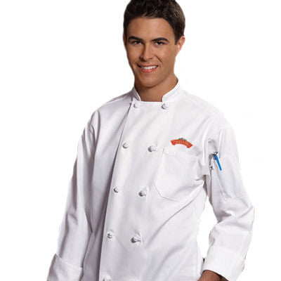 Classic Knot Chef Coat - EZ Corporate Clothing
 - 1