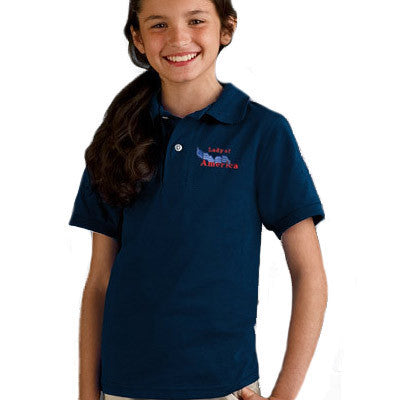 Jerzees Youth 5.6oz, 50/50 Jersey Polo With SpotShield - EZ Corporate Clothing
 - 1