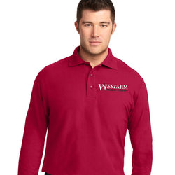 Port Authority Men's Silk Touch Long Sleeve Polo - WestArm Therapy Company Store