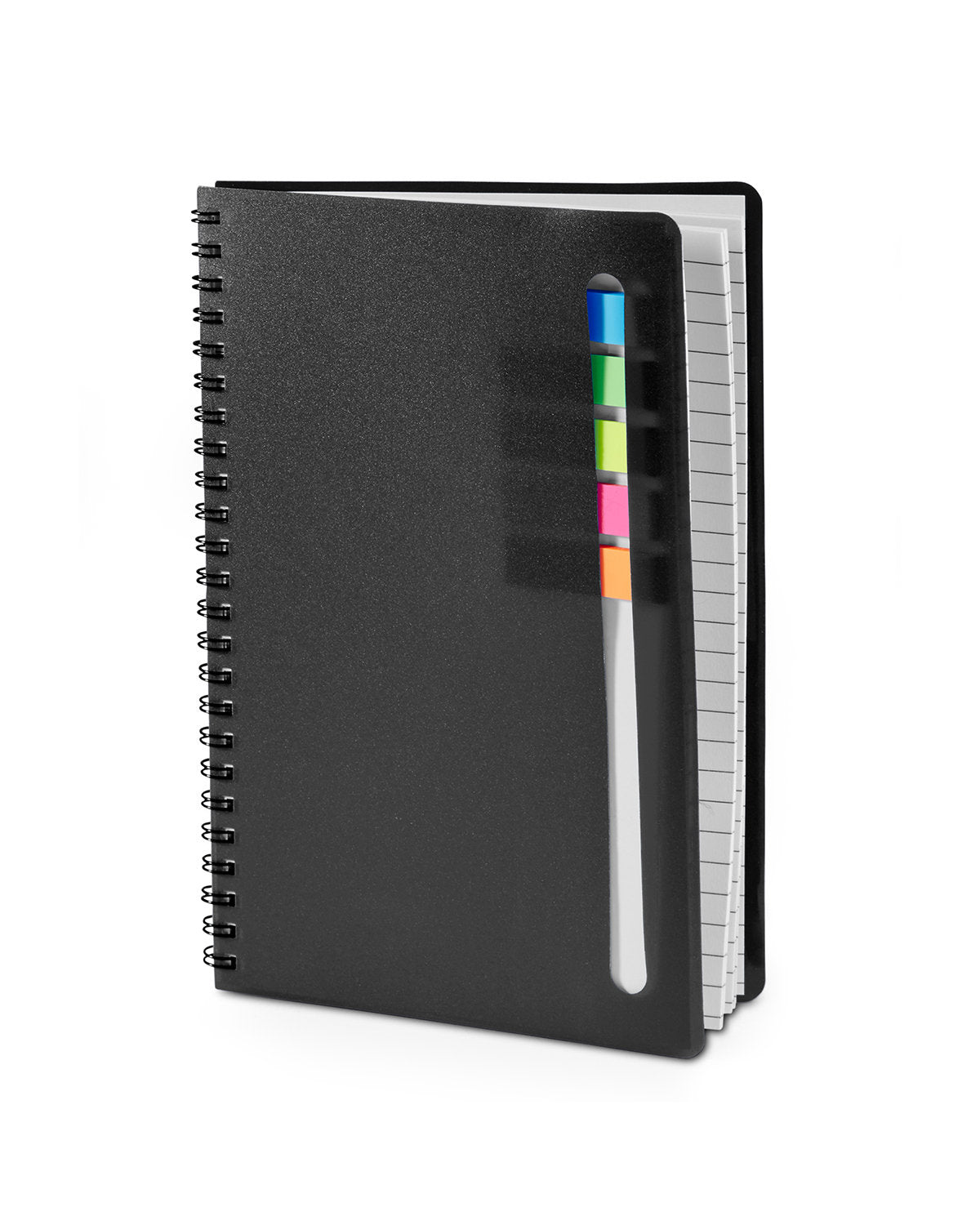 #Semester Spiral Notebook With Sticky Flags - SP