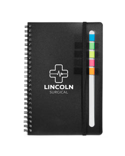 #Semester Spiral Notebook With Sticky Flags - SP