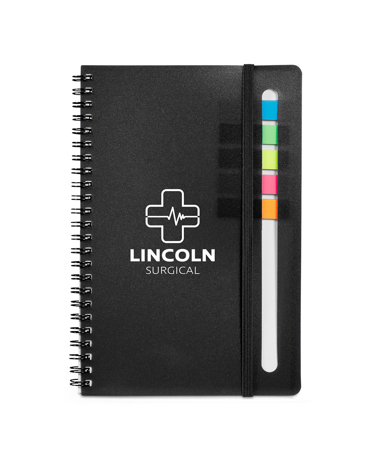 #Semester Spiral Notebook With Sticky Flags - SP