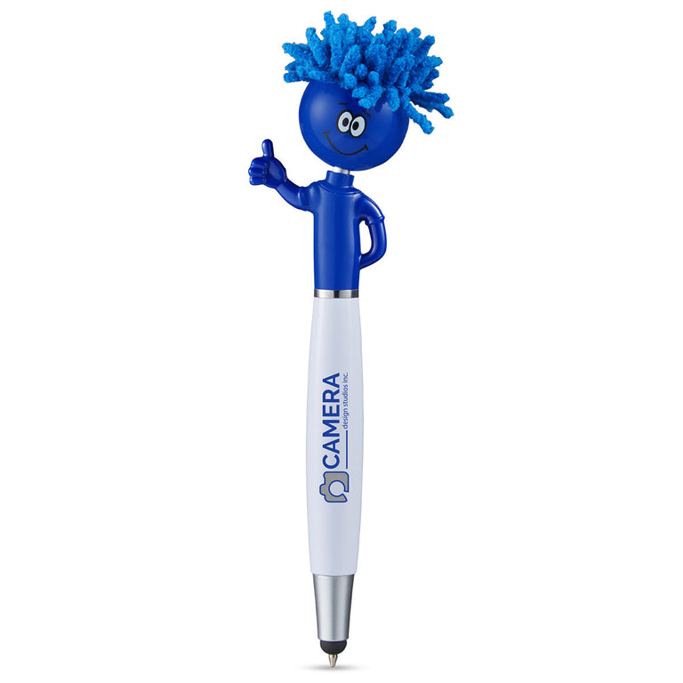 MopToppers Thumbs Up Screen Cleaner With Stylus Pen -  PDP