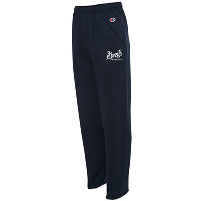 Look 260816-125249 — Champion Adult Open-Bottom Fleece Sweatpants With Pockets