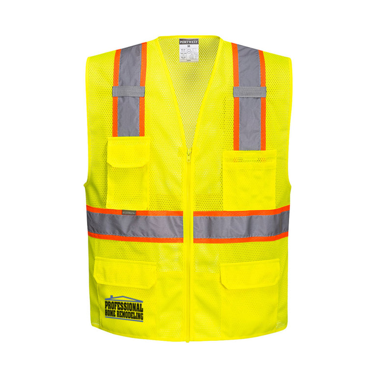 Portwest Orlando Contrast Mesh Safety Vest