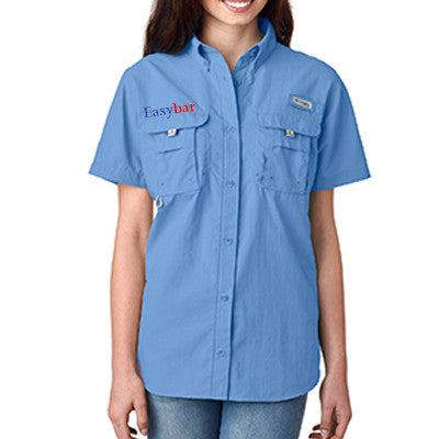 1- Columbia Ladies Bahama Short Sleeve Shirt - EZ Corporate Clothing
